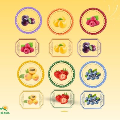 Tem Nhãn Thực Phẩm | 60+ Mẫu Nhãn Mác Thực Phẩm, Sản Phẩm Đẹp