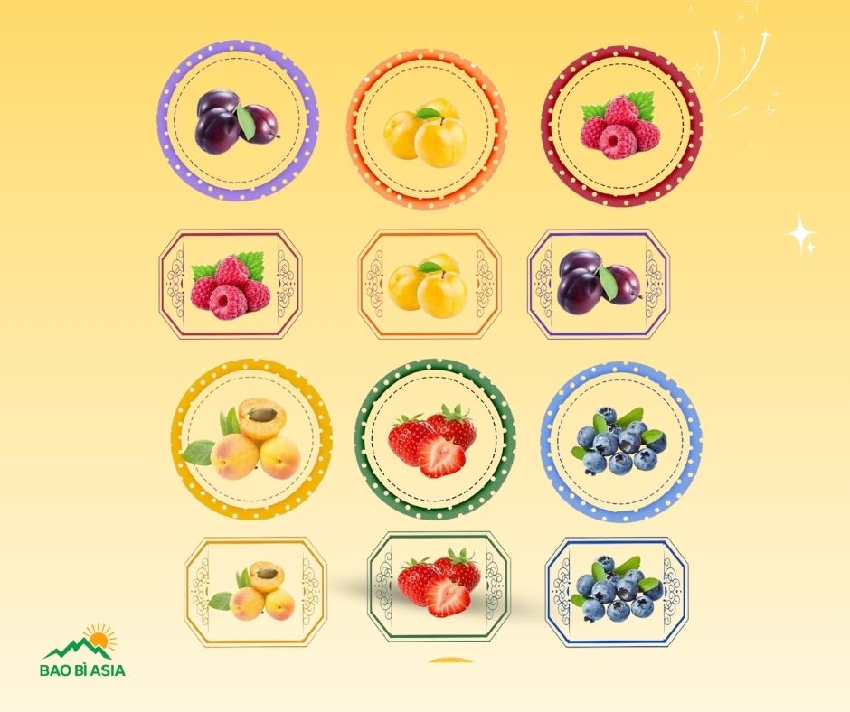 Tem nhãn thực phẩm mẫu 54