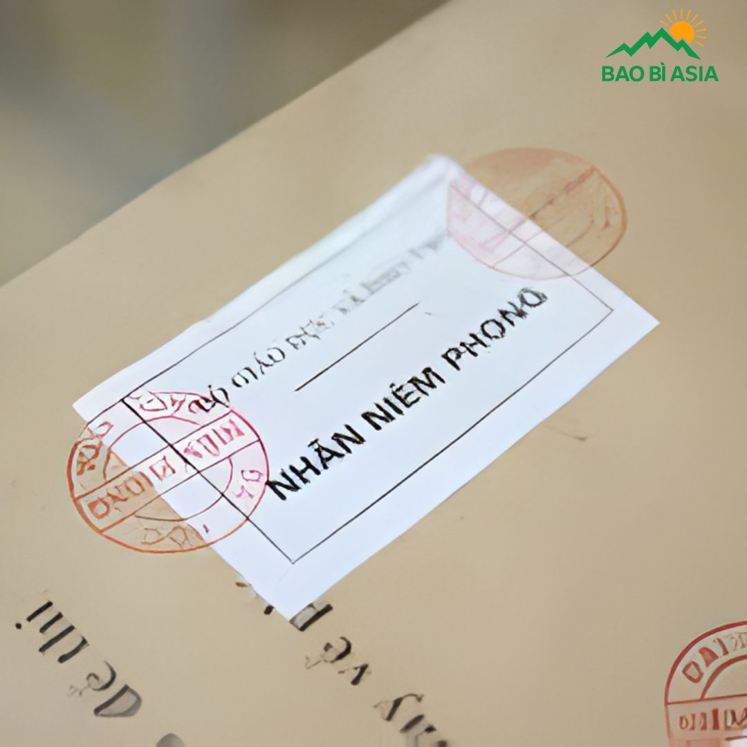 Tem niêm phong tài liệu