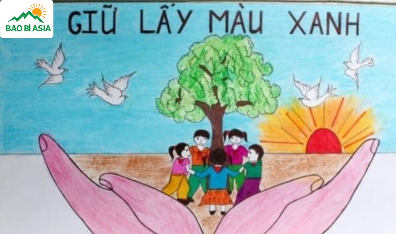 Tranh bảo vệ môi trường đất 5