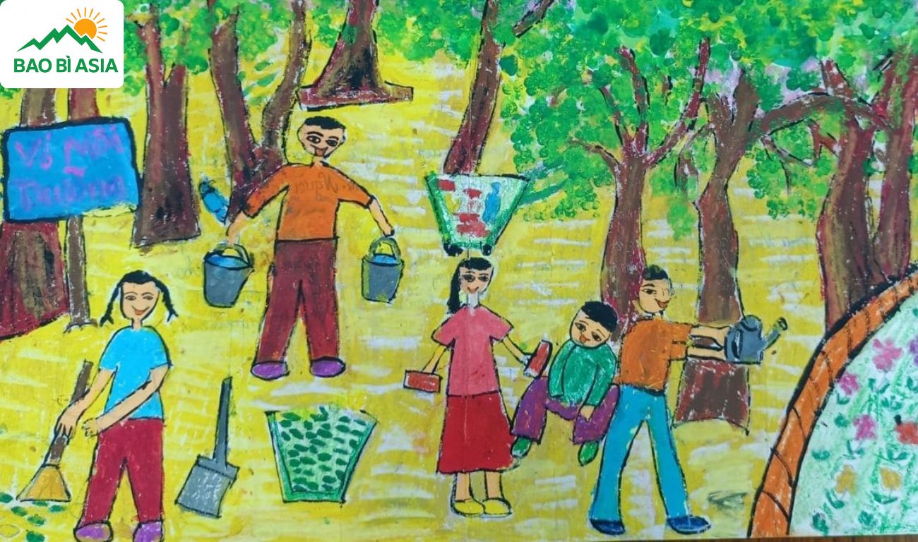 Tranh bảo vệ rừng 1