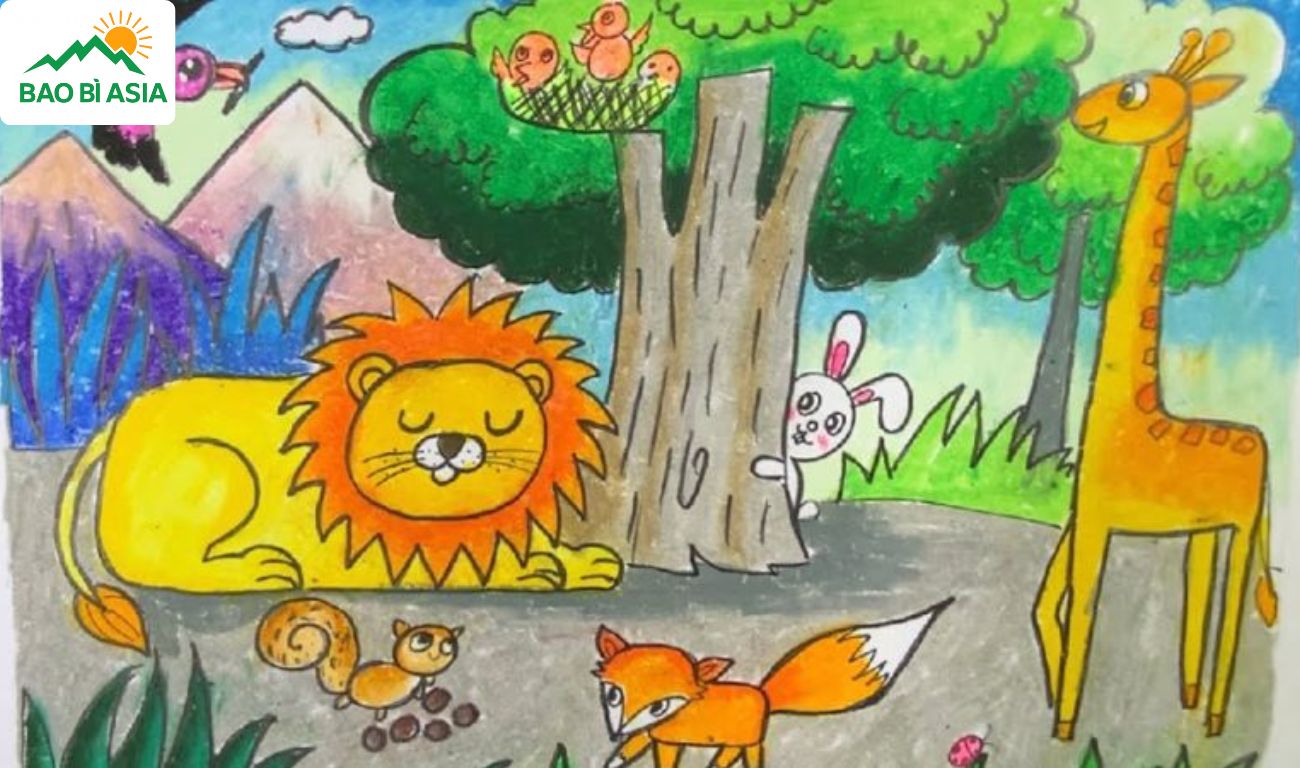Tranh bảo vệ rừng 5