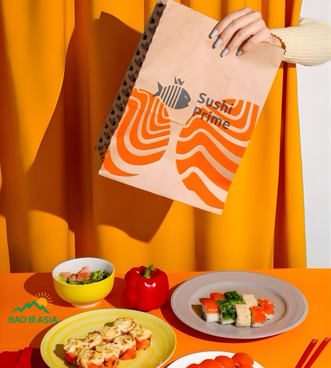 Túi giấy Kraft đẹp 22