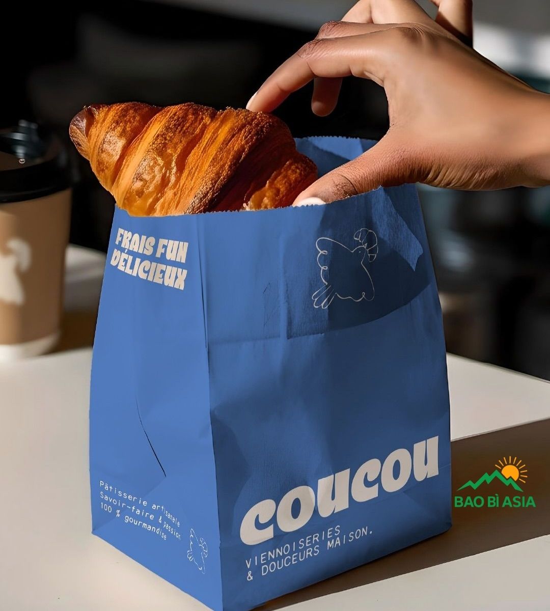 Túi giấy Kraft đẹp 24