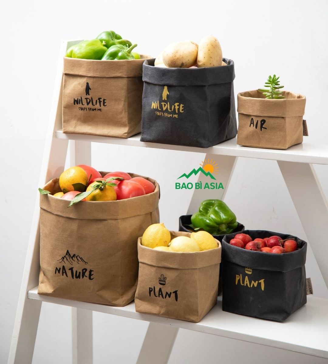 Túi giấy Kraft đẹp 25