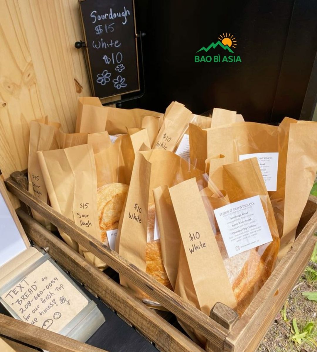 Túi giấy Kraft đẹp 5