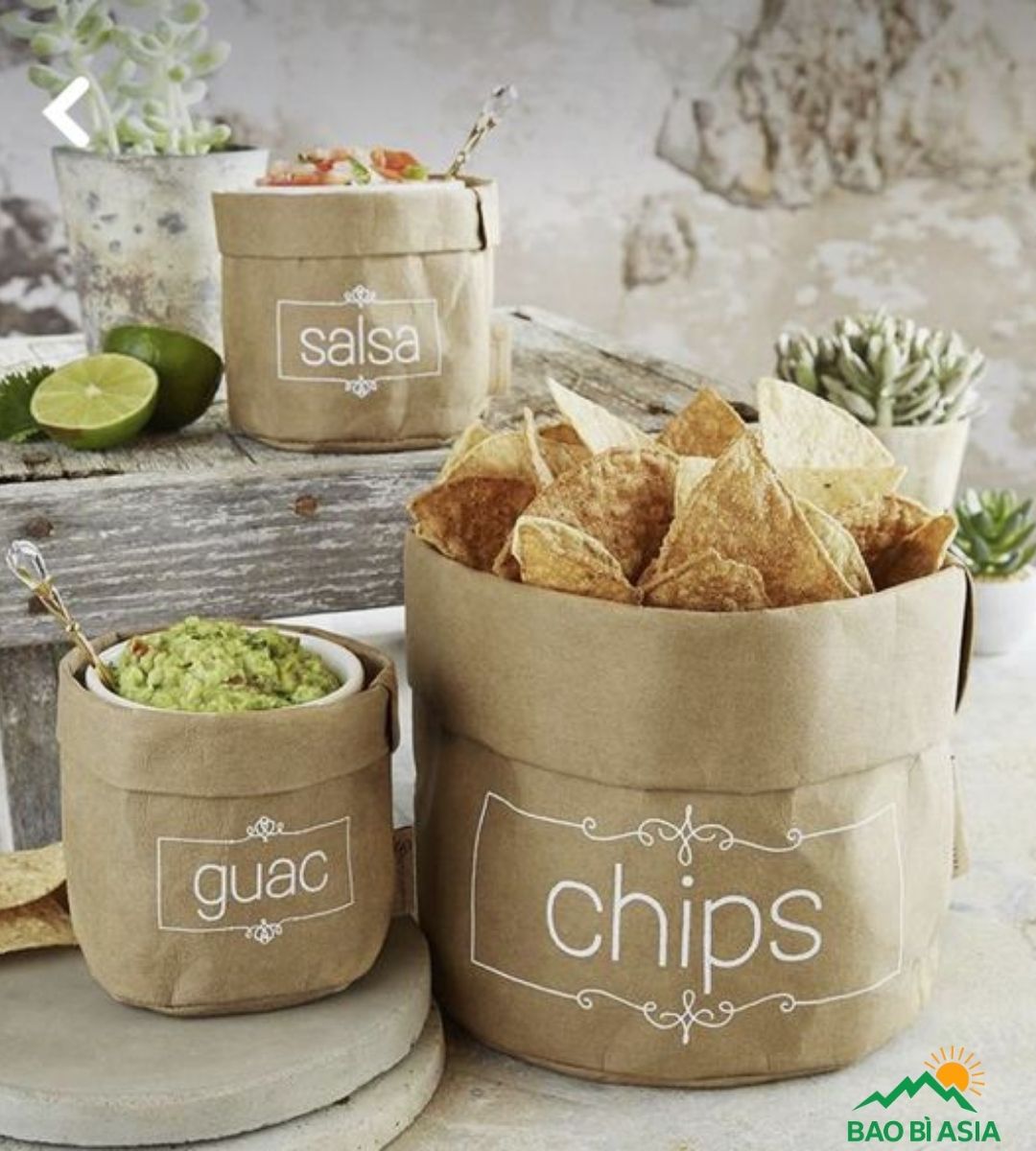 Túi giấy Kraft tự nhiên 1