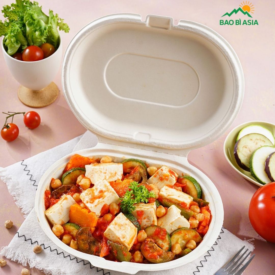 Bao bì thực phẩm từ bã mía 1