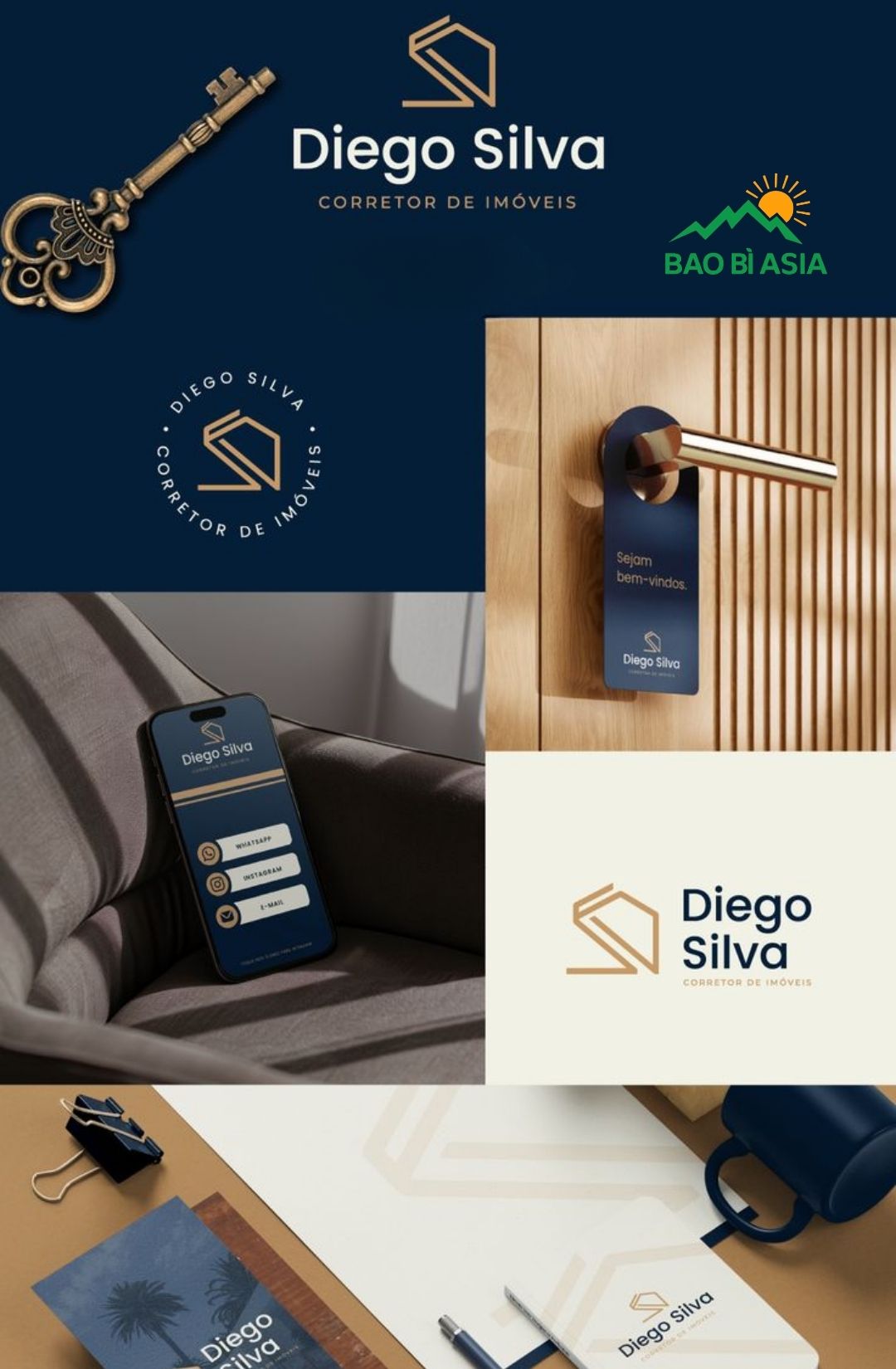 Logo bất động sản 8