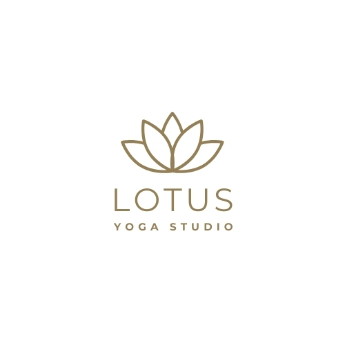 Logo hoa sen mẫu 7