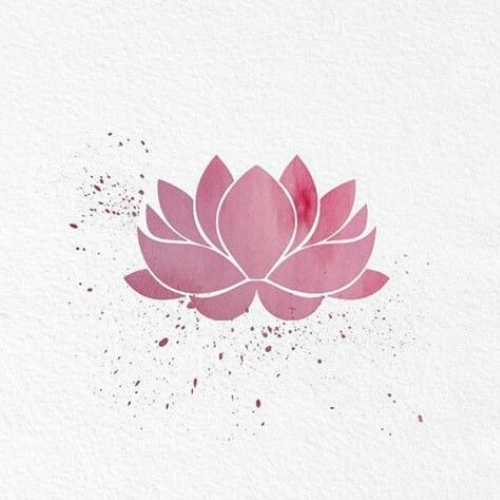 Logo hoa sen mẫu 84