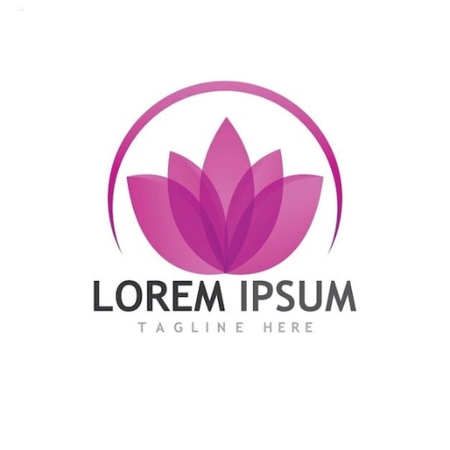 Logo hoa sen mẫu 93