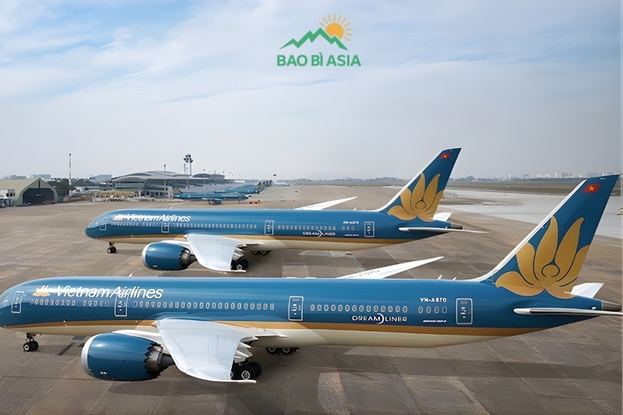 Vietnam Airlines – Logo hoa sen vàng