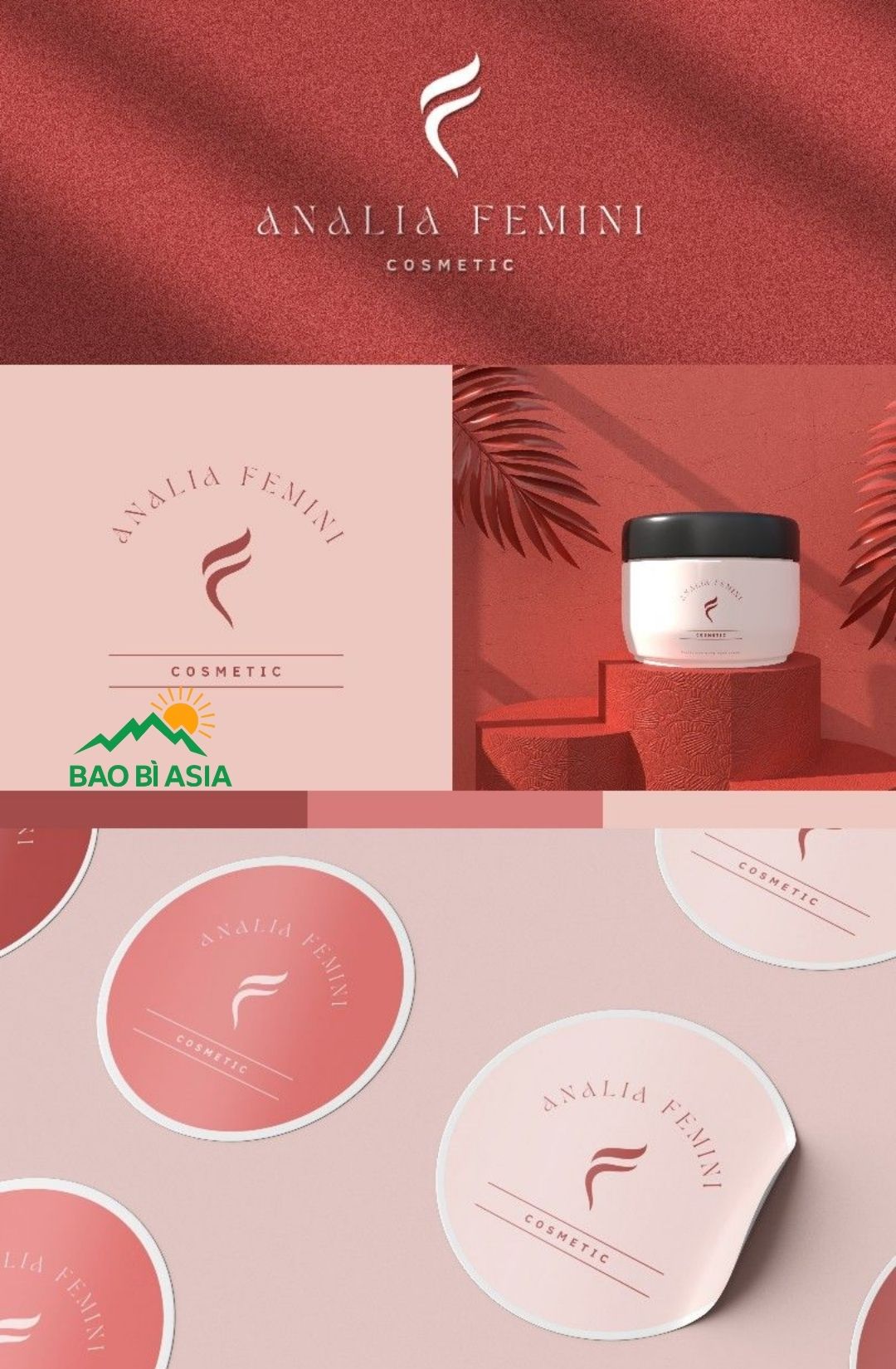 Logo trên hộp mỹ phẩm 1