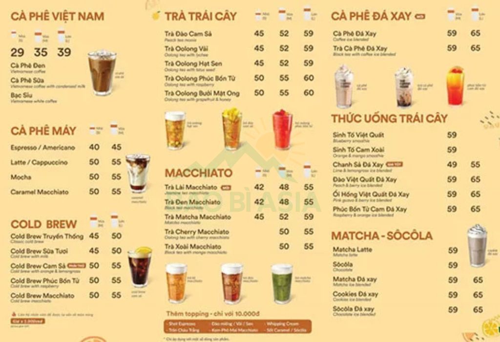 Mẫu menu trà sữa hiện đại 5