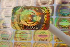 Mẫu tem bảo hành 1