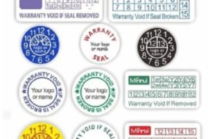 Mẫu tem bảo hành 10