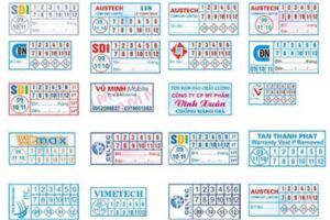 Mẫu tem bảo hành 16