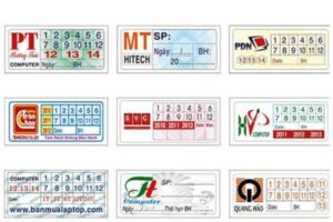 Mẫu tem bảo hành 17
