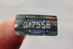 Mẫu tem bảo hành 2