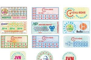 Mẫu tem bảo hành 20