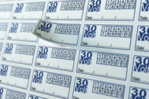 Mẫu tem bảo hành 24