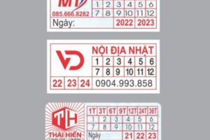 Mẫu tem bảo hành 27