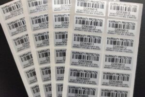 Mẫu tem bảo hành 3