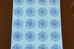 Mẫu tem bảo hành 34