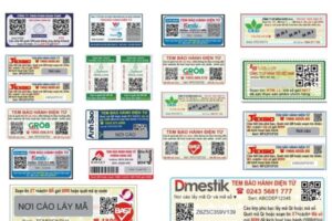 Mẫu tem bảo hành 37