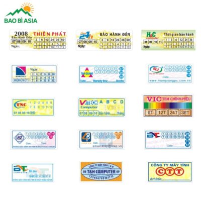 In Tem Bảo Hành