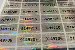 Mẫu tem bảo hành 7