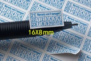 Mẫu tem bảo hành 8