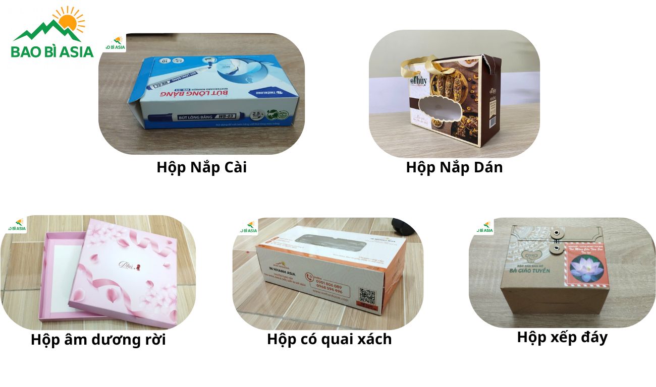 Các loại hộp
