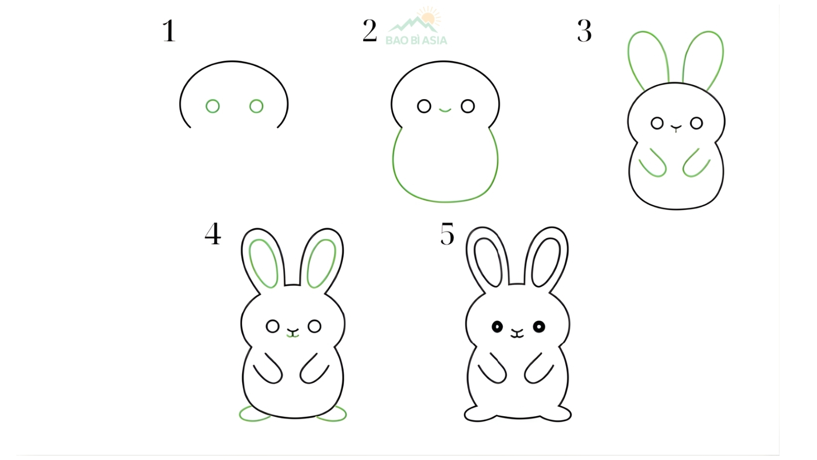 Cách vẽ sticker đơn giản 1