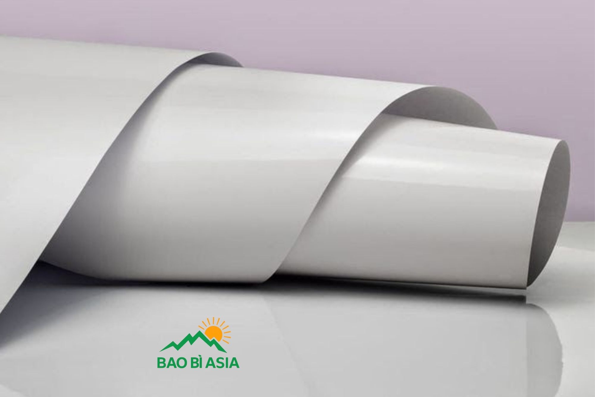 Giấy Couche bóng