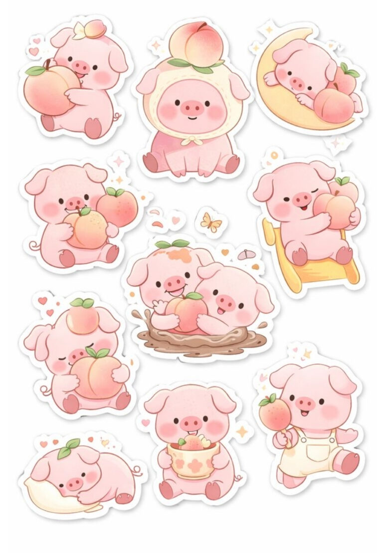 101+ Mẫu Hình Sticker Cute, Hình Nhãn Dán Đáng Yêu Dễ Thương