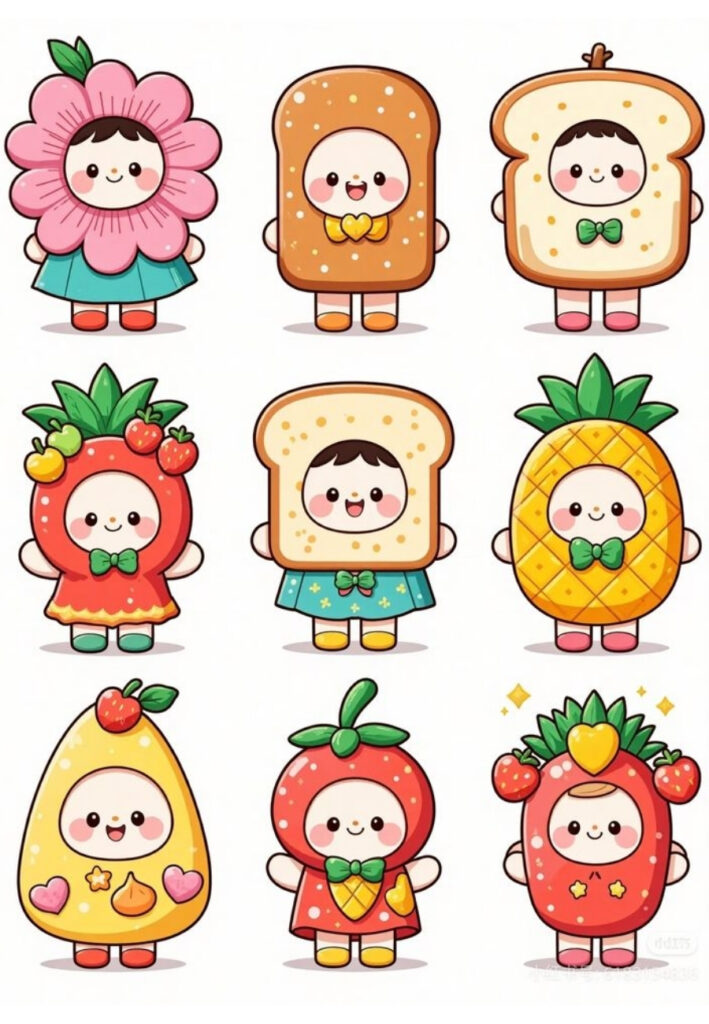 101+ Mẫu Hình Sticker Cute, Hình Nhãn Dán Đáng Yêu Dễ Thương