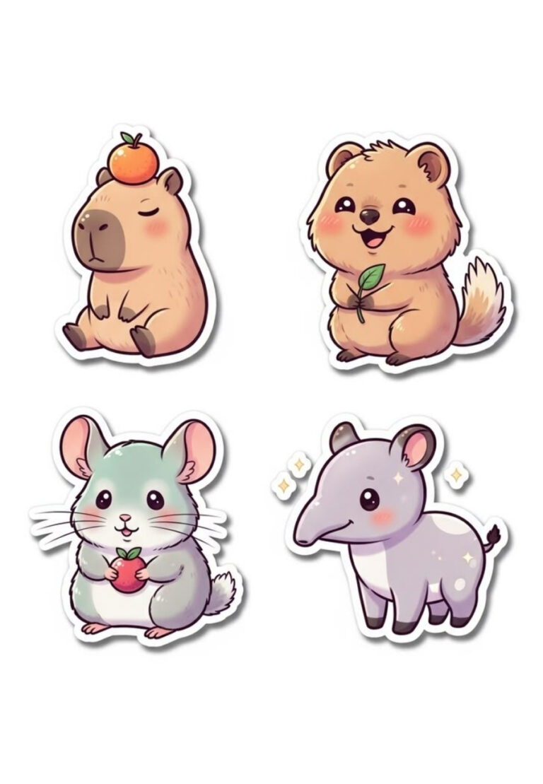 101+ Mẫu Hình Sticker Cute, Hình Nhãn Dán Đáng Yêu Dễ Thương