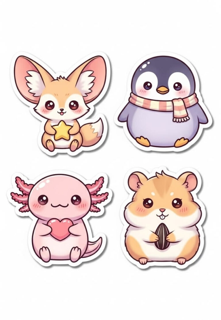 101+ Mẫu Hình Sticker Cute, Hình Nhãn Dán Đáng Yêu Dễ Thương
