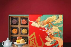 Hộp bánh trung thu Phượng Vũ Cát Tường