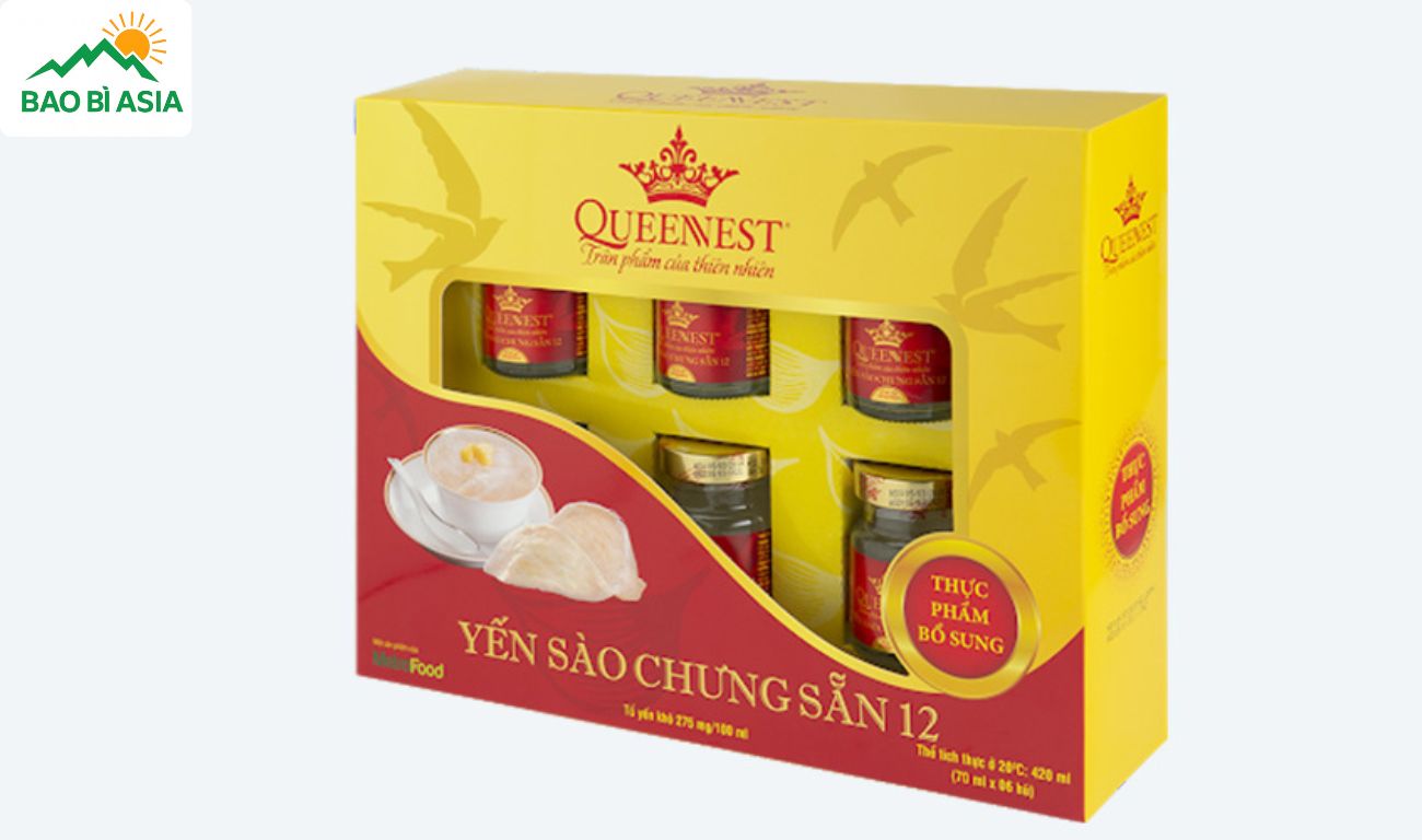 Hộp giấy đựng yến sào