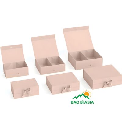Hộp quà tặng xếp gọn nắp gập