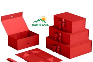 Hộp quà tặng xếp gọn nắp gập 12