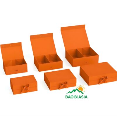 Hộp quà tặng xếp gọn nắp gập