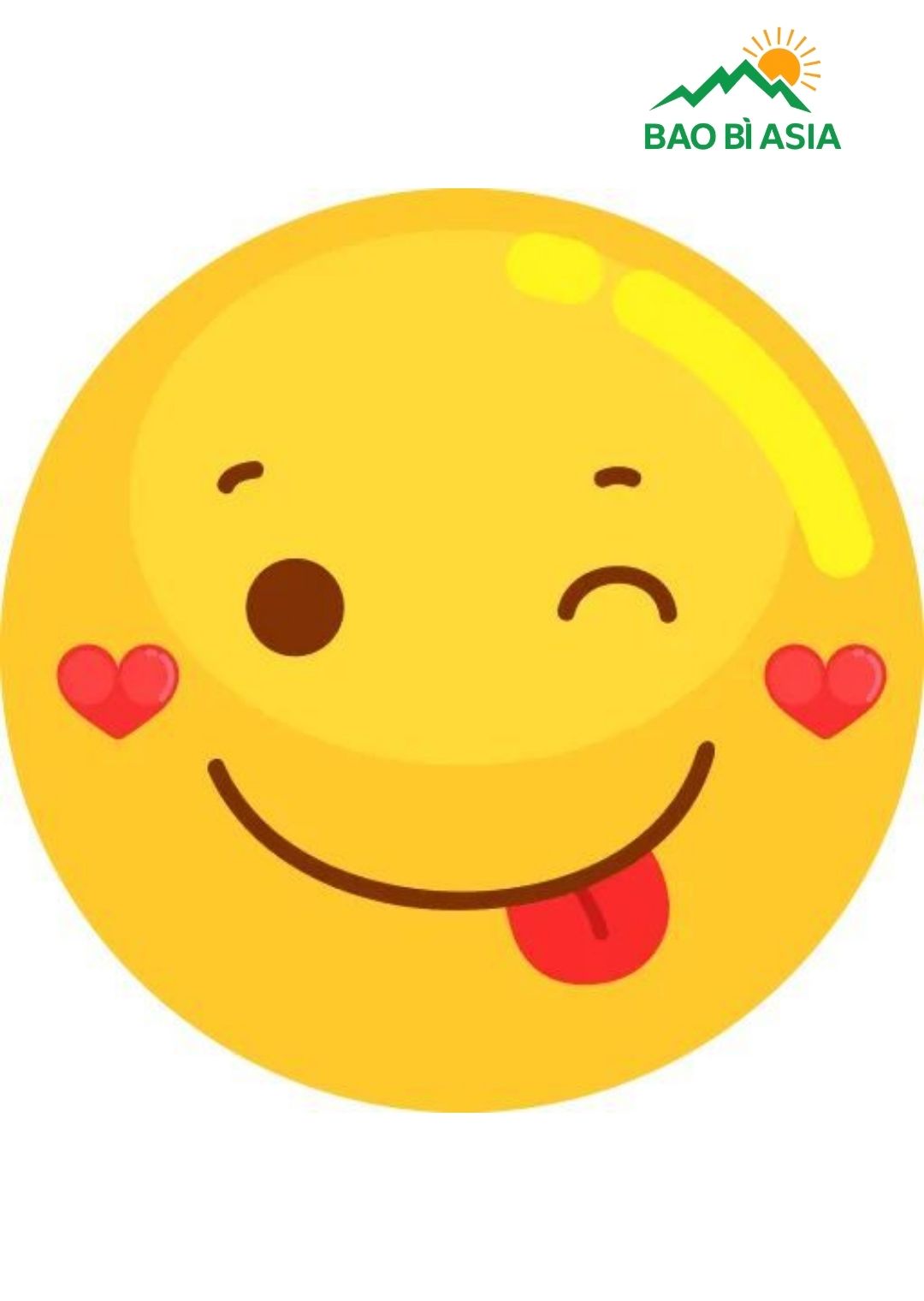 Mặt cười lè lưỡi