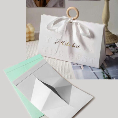 Mẫu Hộp Giấy Có Vòng Gỗ