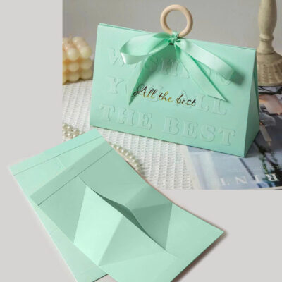 Mẫu Hộp Giấy Có Vòng Gỗ