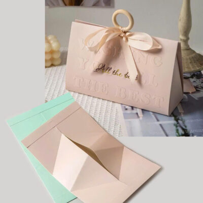 Mẫu Hộp Giấy Có Vòng Gỗ