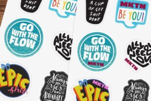 Mẫu sticker đẹp 13